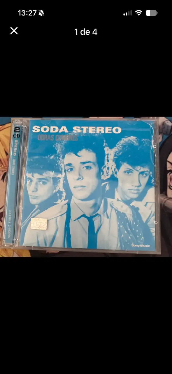 CD Soda Stereo Obras Cumbres Sony Music