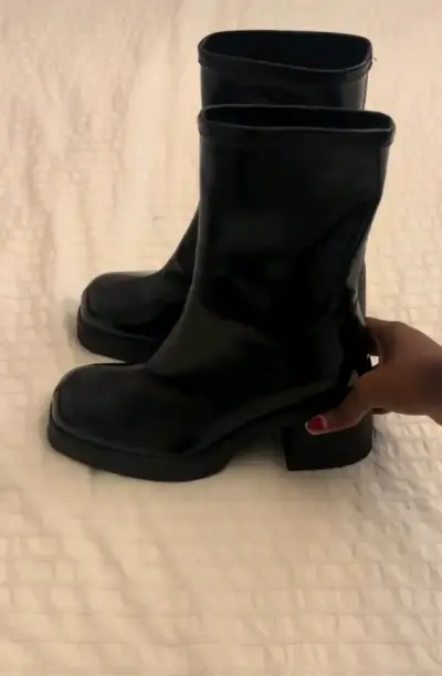 Zapatos con tacón grueso - miniatura 1