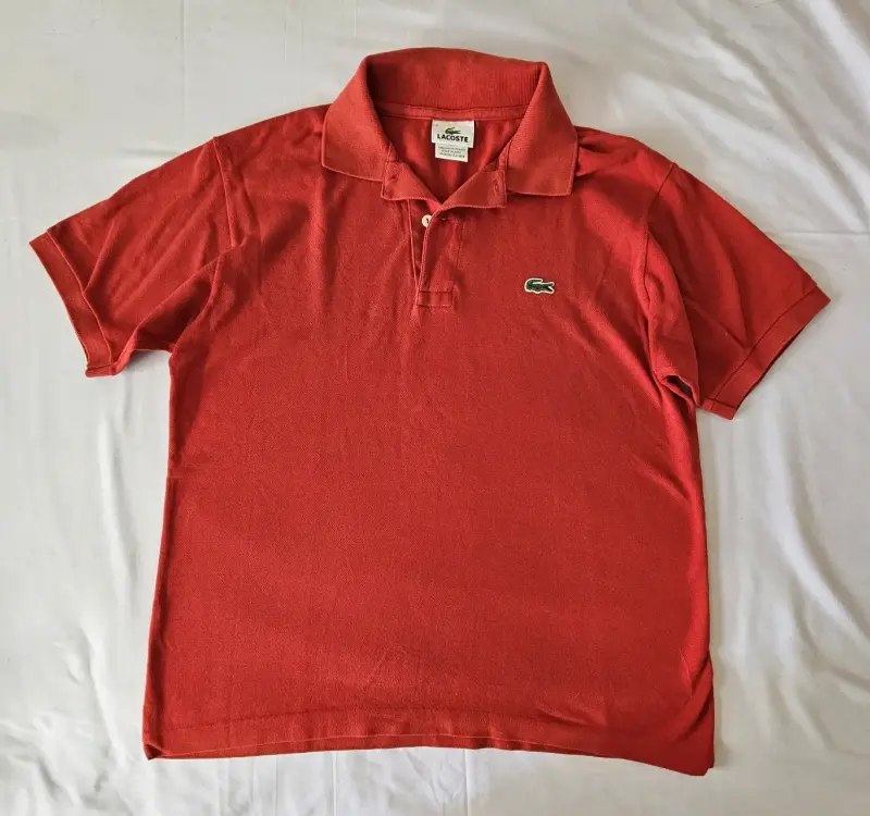 Polera Polo Lacoste Roja para Hombre