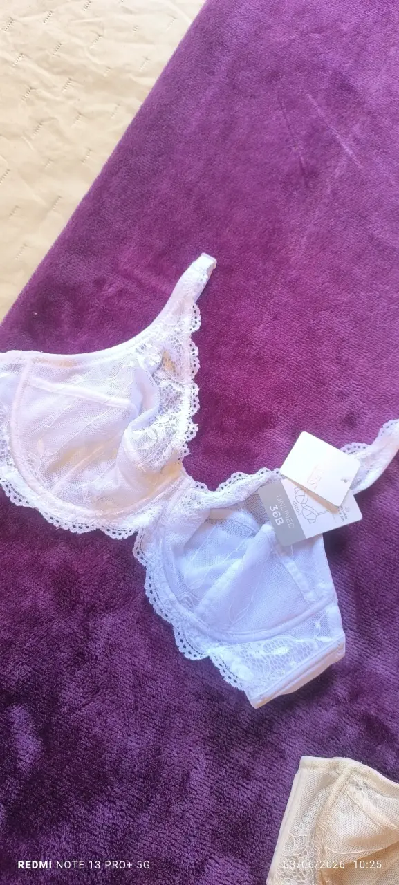 Sostenes de encaje sin relleno talla 36B - 2