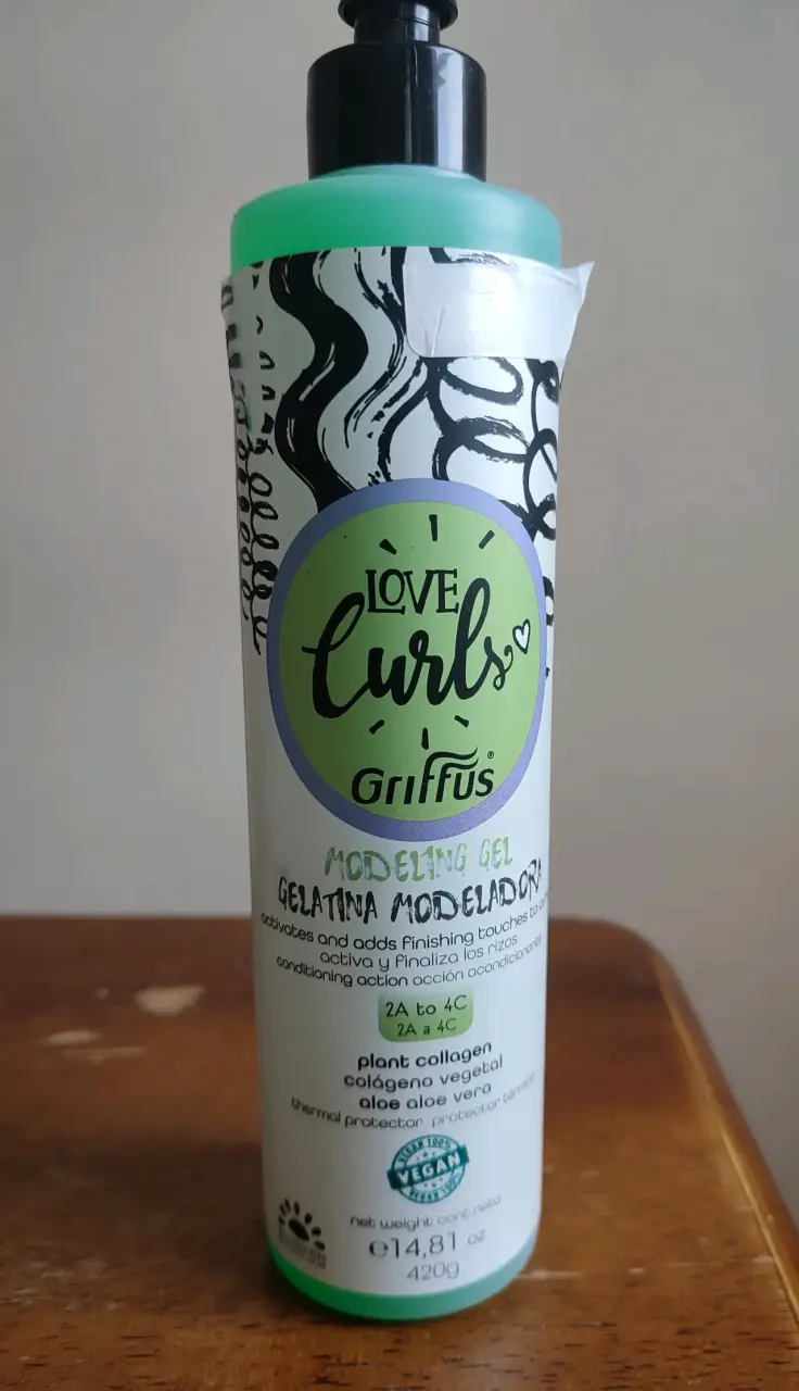 Gelatina Modeladora Griffus Love Curls 420g - 1