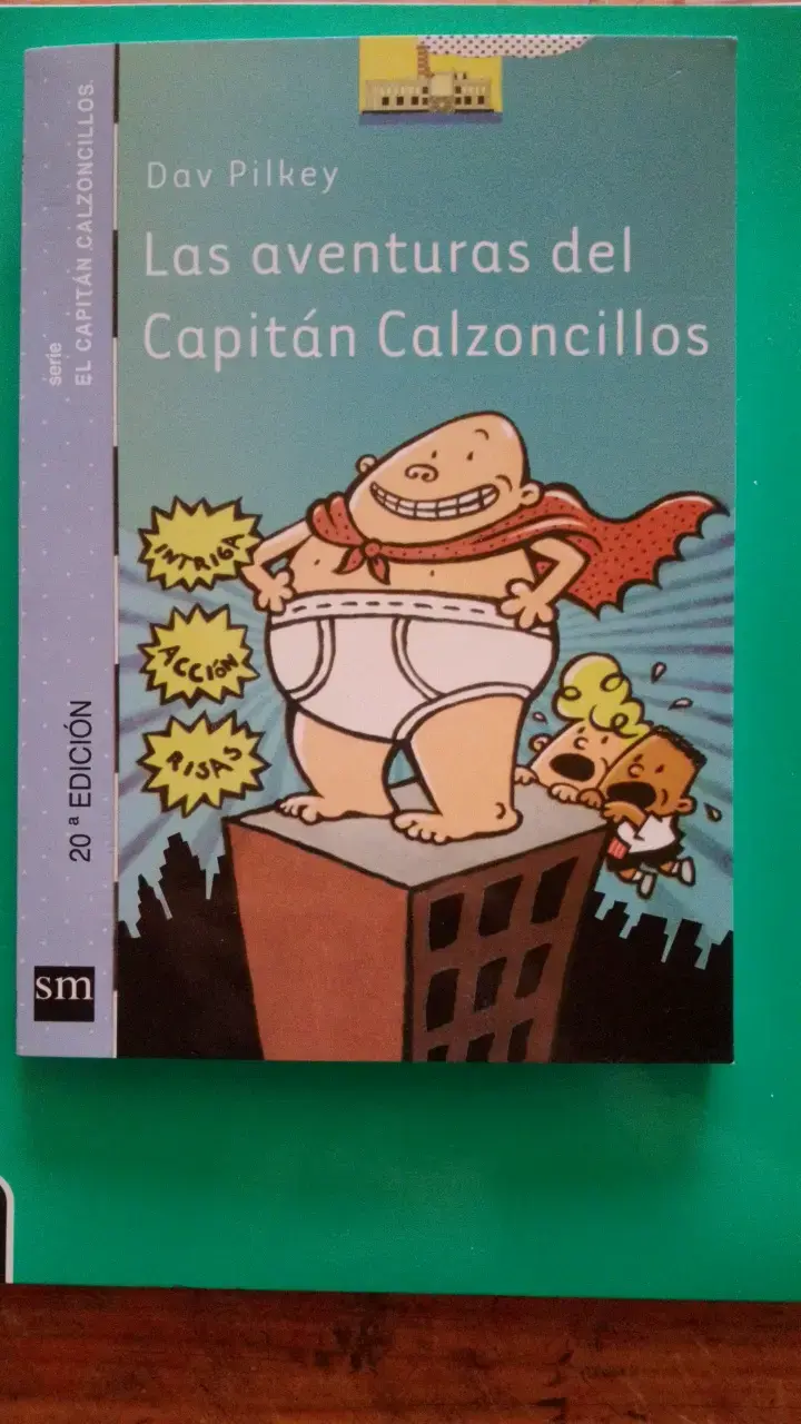Libro Las Aventuras del Capitán Calzoncillos 20ª