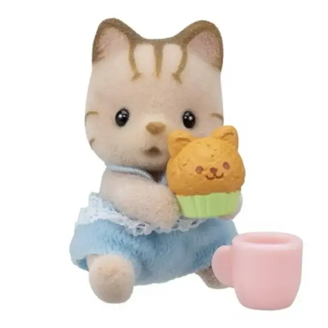 Figura de gato Sylvanian Families Baby Treats