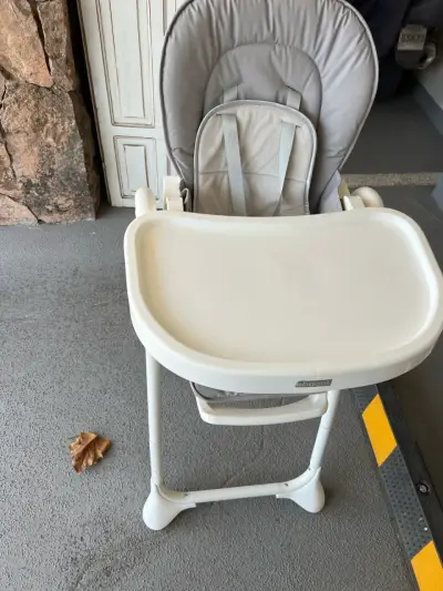 Silla de comer para bebé plegable Booqo - miniatura 1
