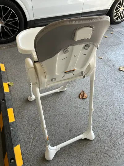 Silla de comer para bebé plegable Booqo - miniatura 4