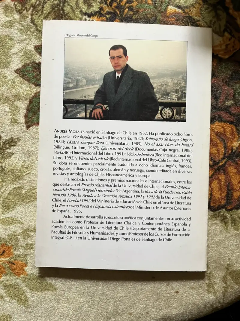 Libro 'Romper los Ojos' de Andrés Morales - 2