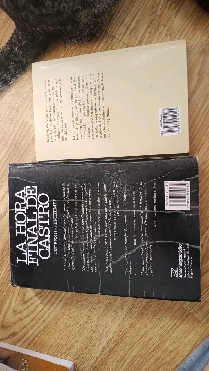 Pack de libros: La Hora Final de Castro y Los Manuscritos de Magdala - 2