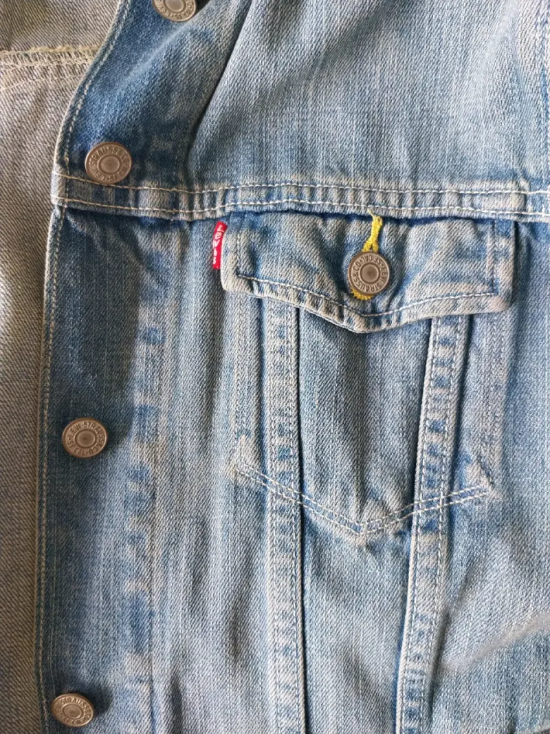 Chaqueta Jeans Marca Levis talla M - 3