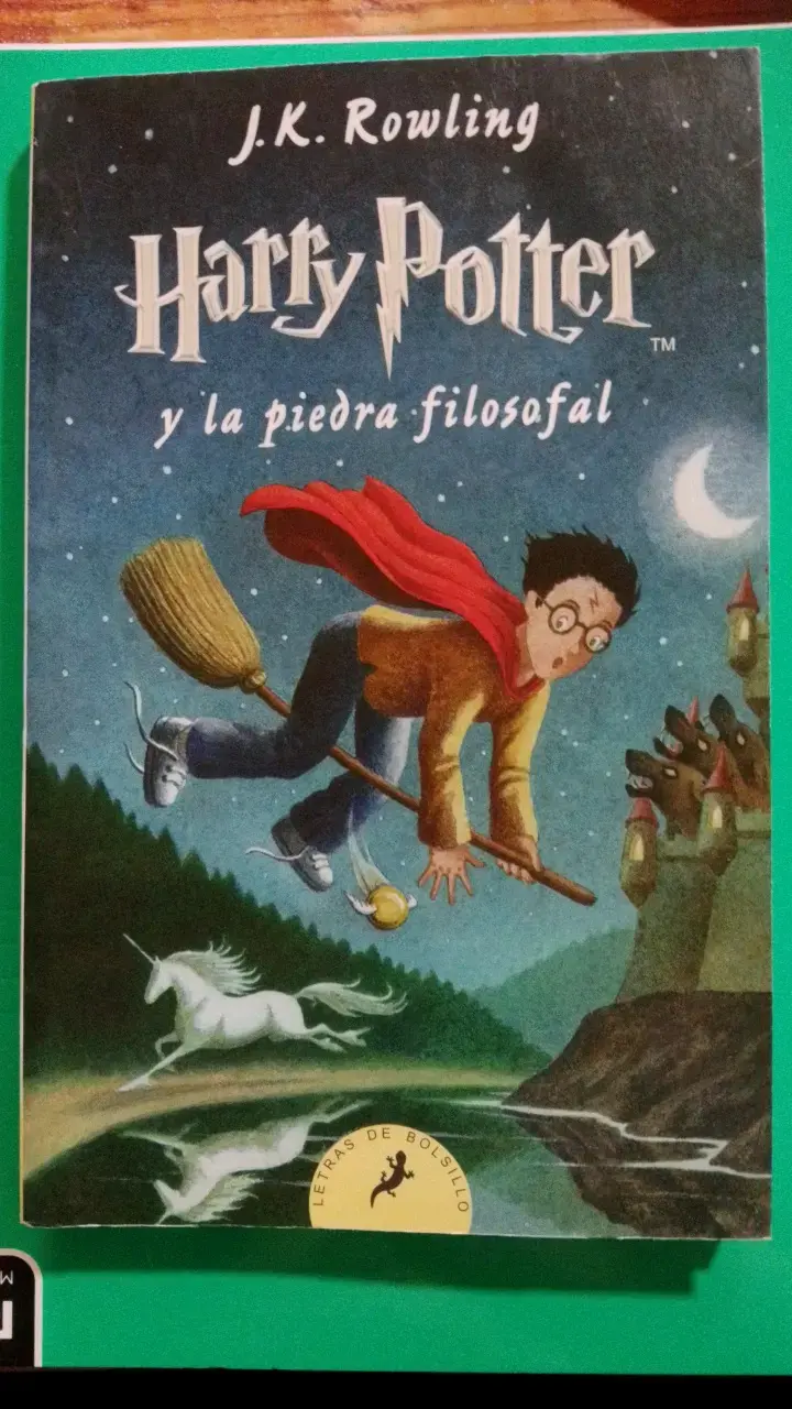 Harry Potter y la piedra filosofal de J.K. Ro