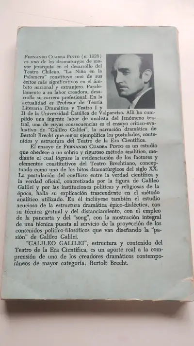 Galileo Galilei (de Bertolt Brecht):Estructura y C - miniatura 5