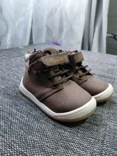 Botines de bebé marrones Opaline - miniatura 2