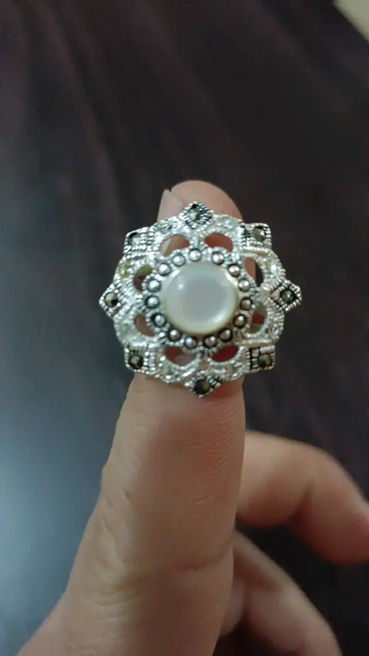 Set de joyas de plata con piedras semipreciosas - 2