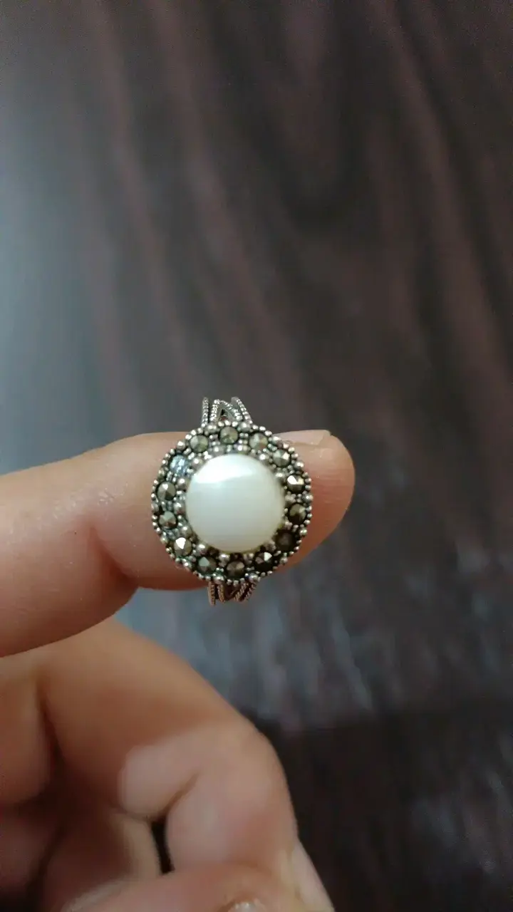 Set de joyas de plata con piedras semipreciosas - 3