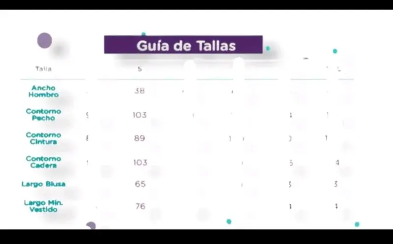 Delantal Azul marino talla S - 3