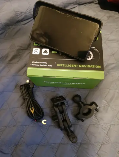 Navegador GPS Inteligente para Moto con CarPlay y Android Auto - miniatura 1
