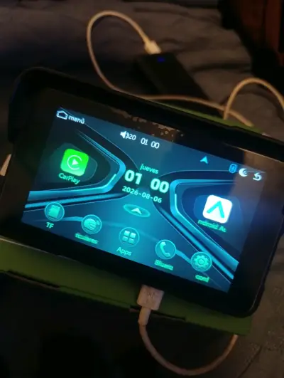 Navegador GPS Inteligente para Moto con CarPlay y Android Auto - miniatura 2