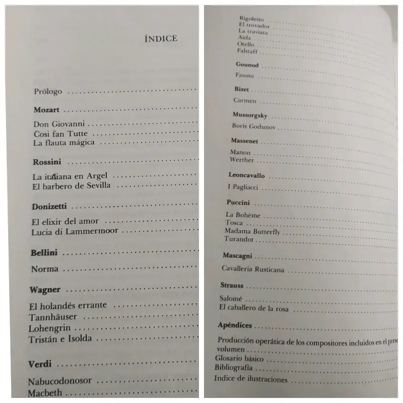 Libro 33 Óperas Básicas de Juan Alfonso Pino Pareda - 2