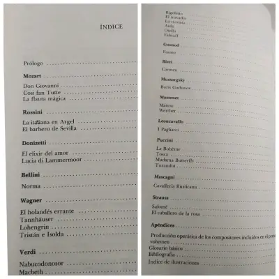 Libro 33 Óperas Básicas de Juan Alfonso Pino Pareda - miniatura 2