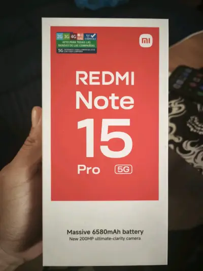 Xiaomi Redmi Note 15 Pro 5G con batería de 6580mAh - miniatura 1