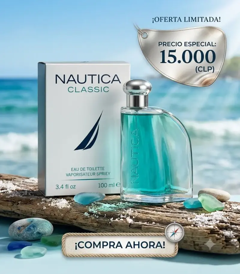 Perfume Nautica Classic Eau de Toilette 100ml