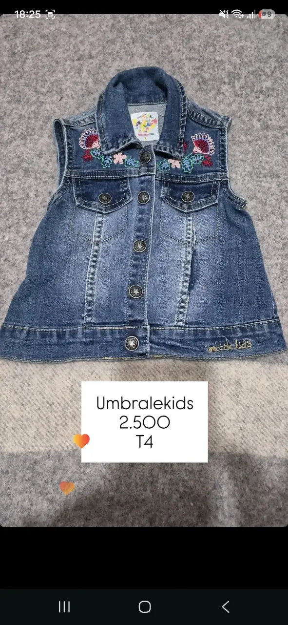 Chaqueta Umbralekids