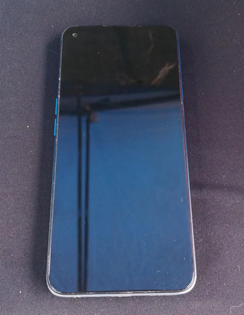 Smartphone Oppo A54 azul en buen estado - 2