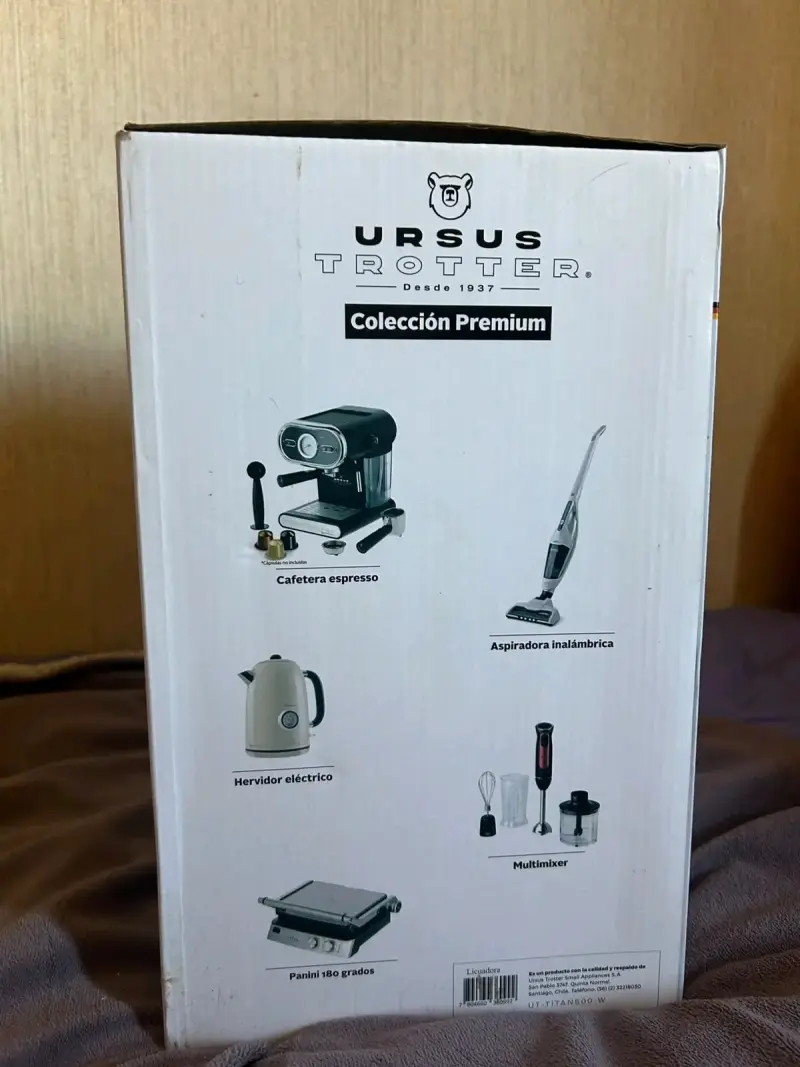Licuadora Ursus Trotter 1.5L 500W - 2