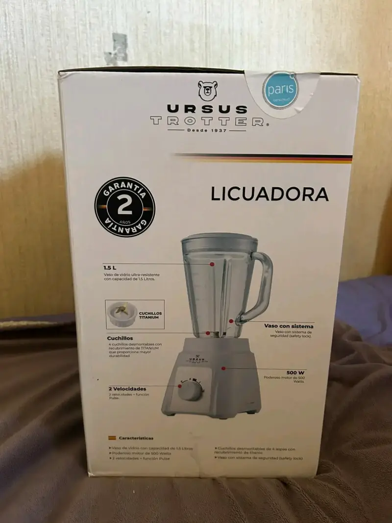 Licuadora Ursus Trotter 1.5L 500W - 3