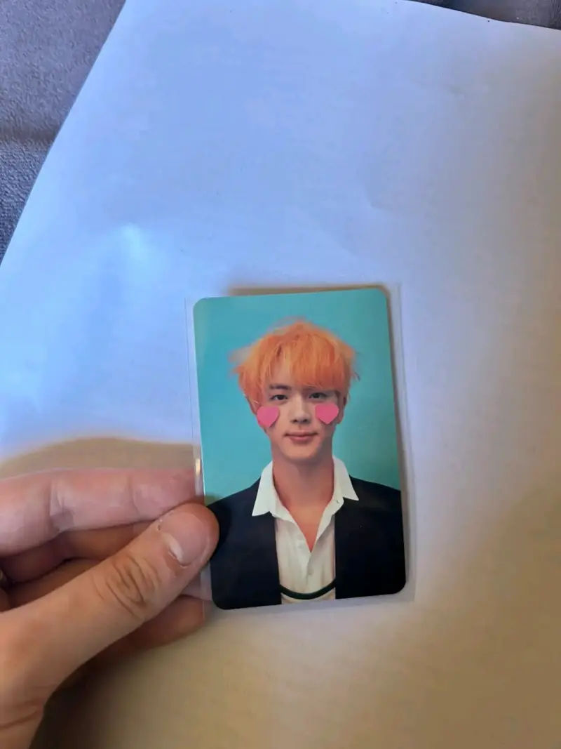 Photocard oficial Jin Love Yourself - 1