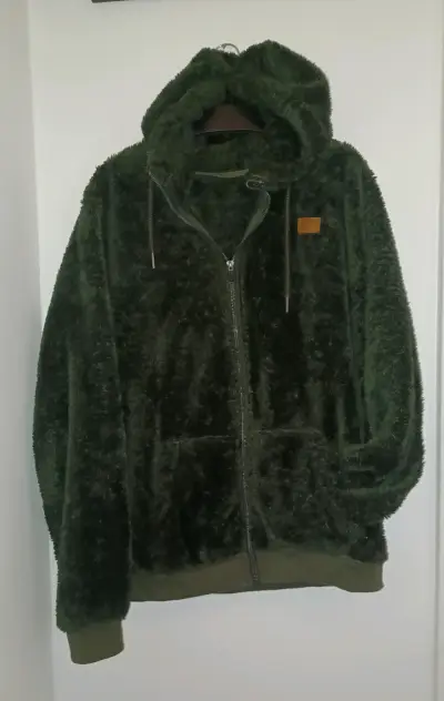 Chaqueta de felpa verde con capucha Rip Curl - miniatura 1
