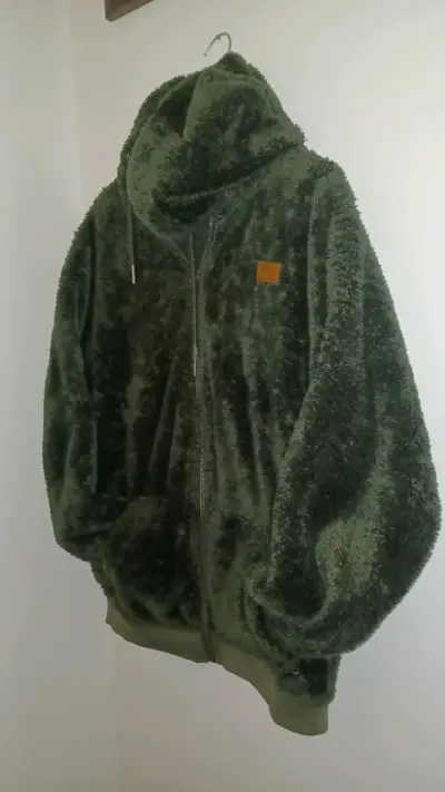 Chaqueta de felpa verde con capucha Rip Curl - miniatura 3