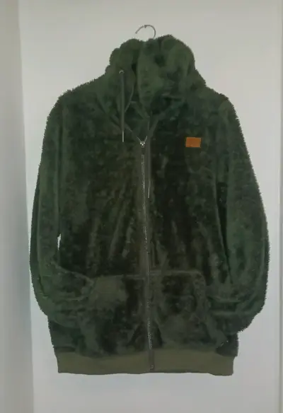 Chaqueta de felpa verde con capucha Rip Curl - miniatura 5