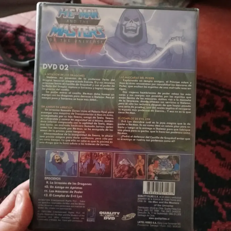 DVD He-Man y los Amos del Universo Volumen 2 - 2