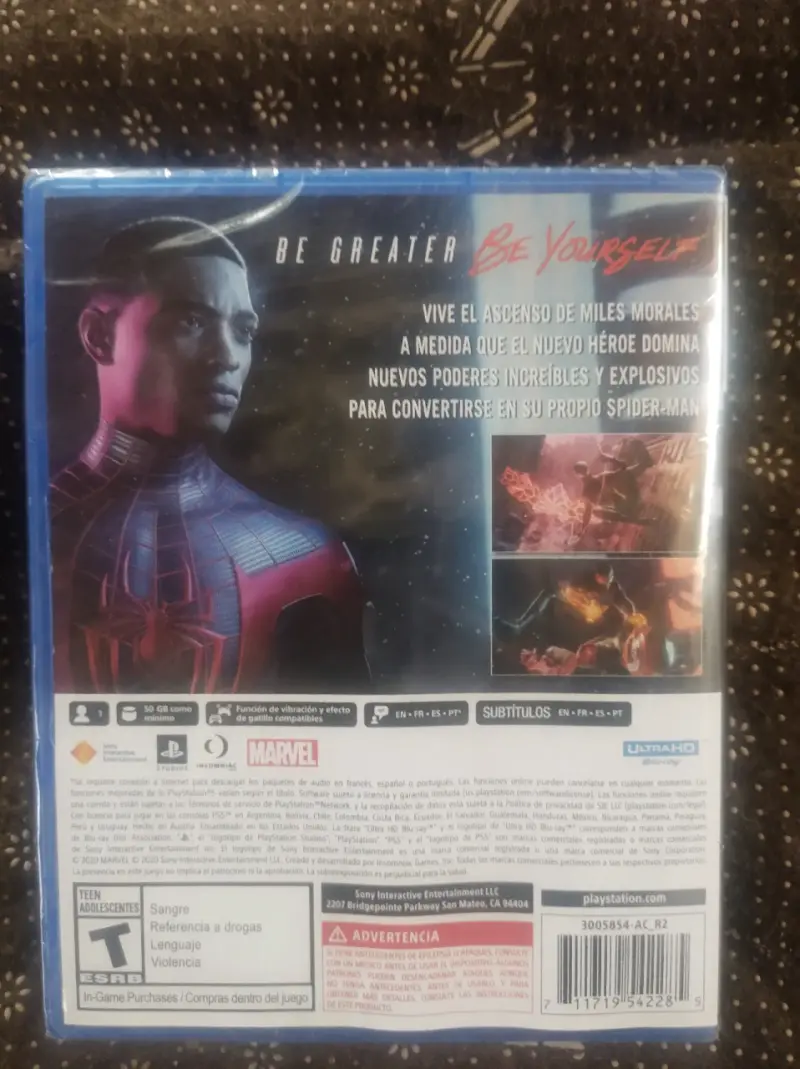 Juego PS5 Spider-Man Miles Morales Nuevo Sellado - 2
