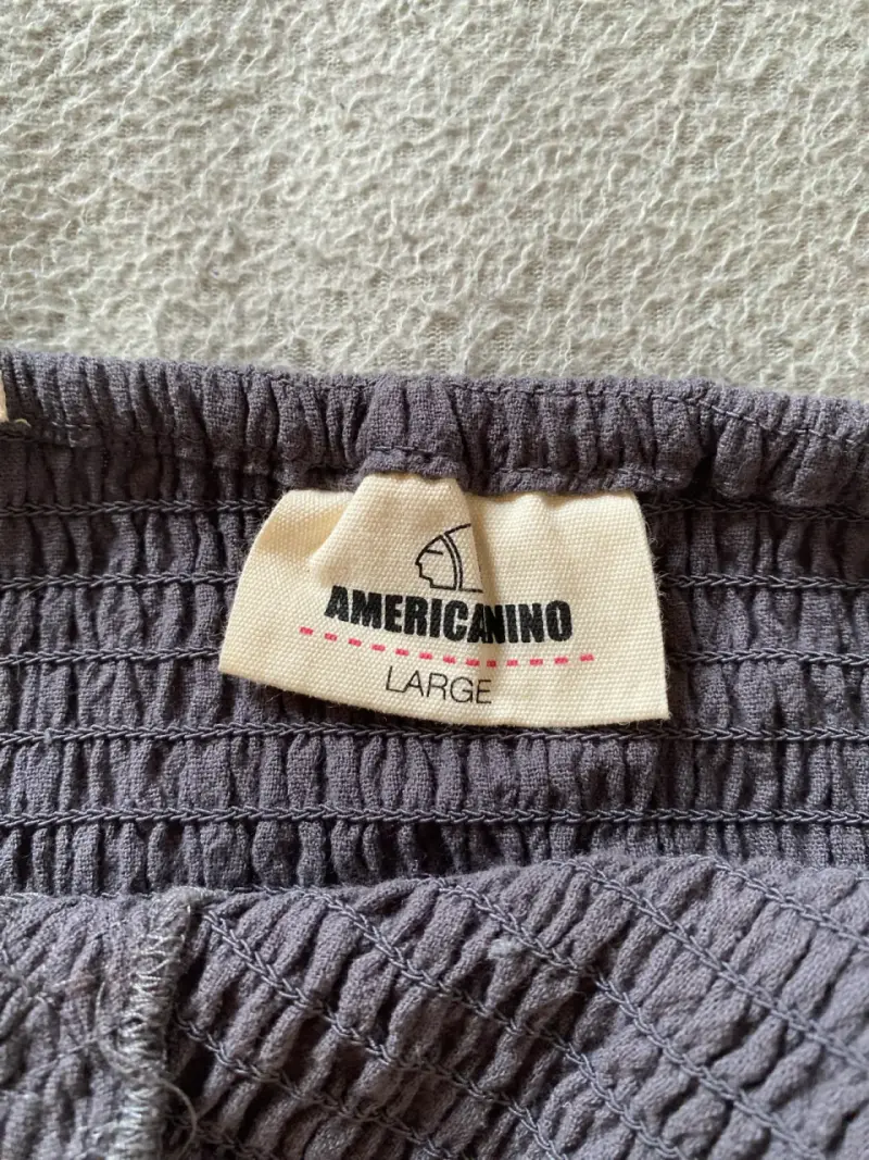 Top sin mangas Americanino gris tirantes ajustable - 2