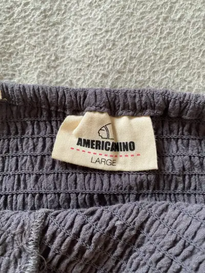 Top sin mangas Americanino gris tirantes ajustable - miniatura 2