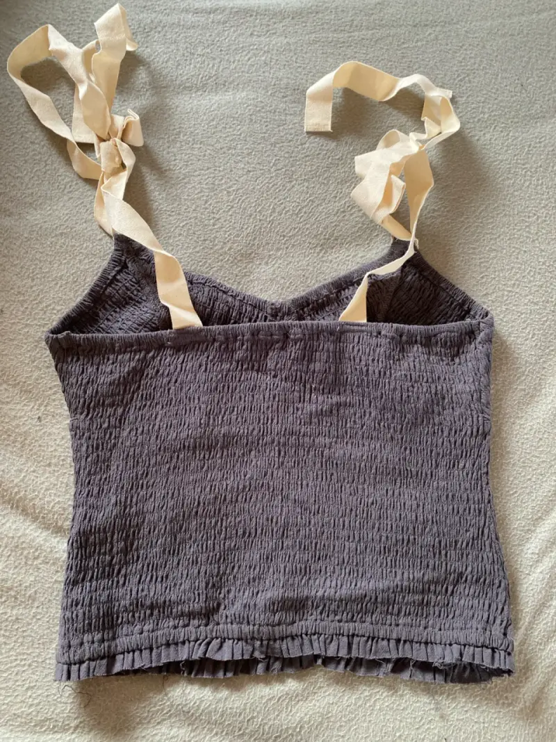 Top sin mangas Americanino gris tirantes ajustable - 3