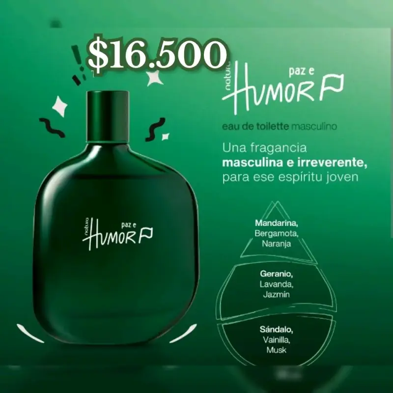 Perfume Natura Humor Masculino 75 ml - 1