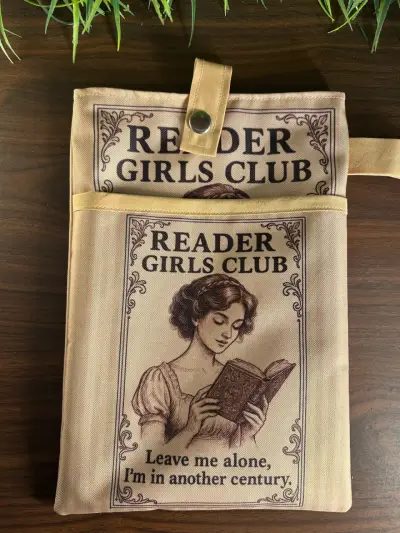 Funda para libro Reader Girls Club vintage - miniatura 1