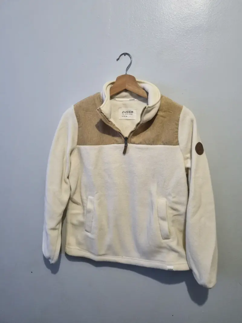 Polar térmico beige con cierre Aussie - 1