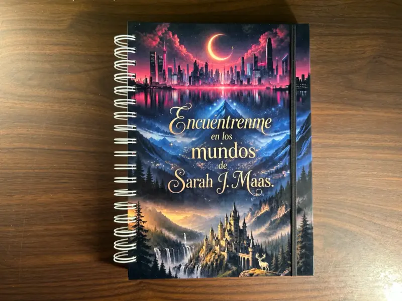 Cuaderno libros de Sarah J. Maas - 1
