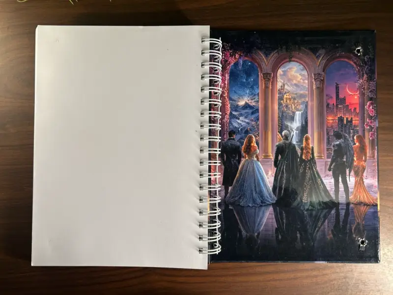 Cuaderno libros de Sarah J. Maas - 4