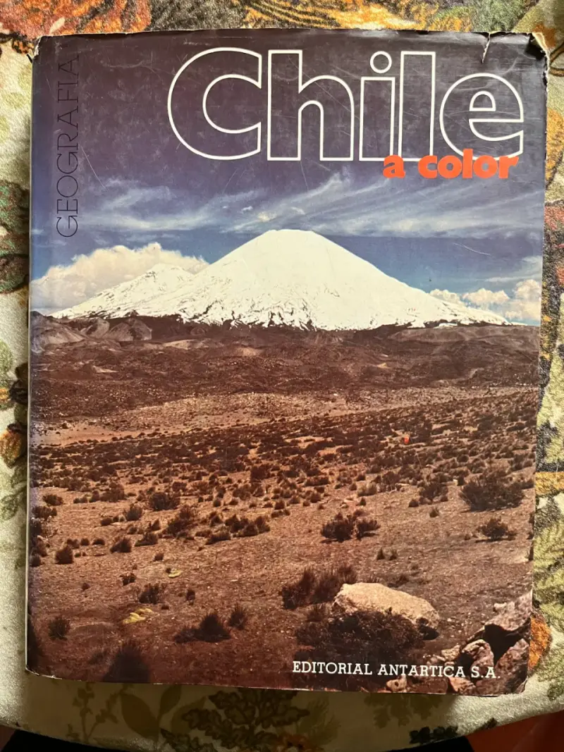 Libro Geografía de Chile a Color