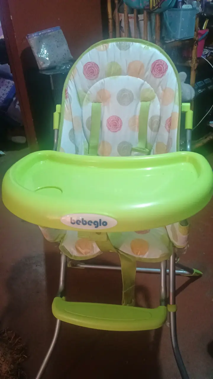 Silla de comer para bebé Lebebé verde - 2