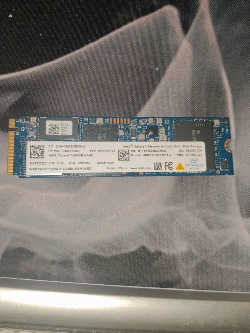 Intel Optane Memory H10 16GB SSD