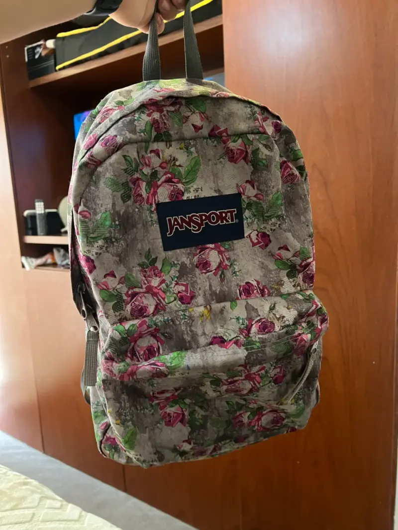 Mochila Jansport con diseño floral - 4