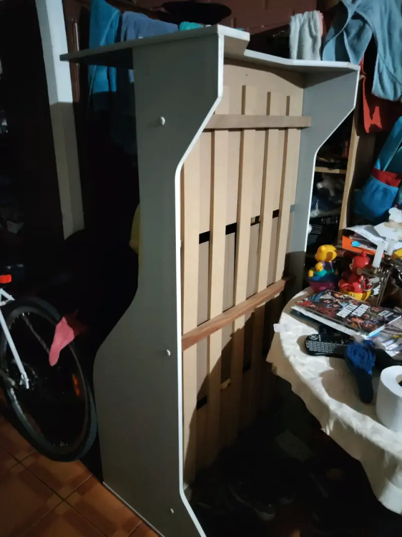 Cama transición infantil blanca de madera - 5