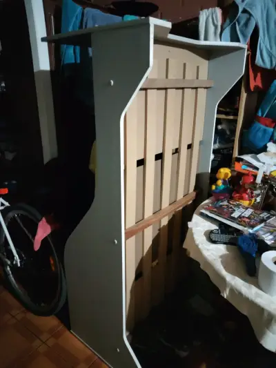 Cama transición infantil blanca de madera - miniatura 5