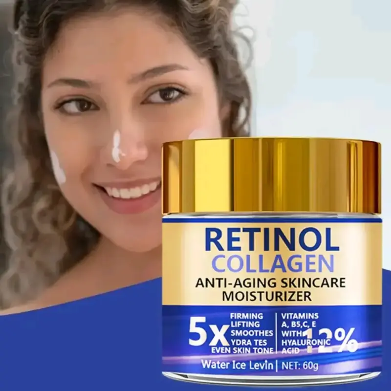 Crema Antiarrugas con Retinol y Colágeno 60g - 6