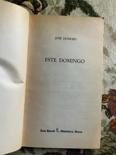 Libro 'Este Domingo' de José Donoso - miniatura 2